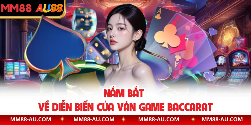Nắm bắt về diễn biến của ván game Baccarat